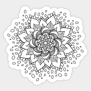 Mandala #9 Sticker